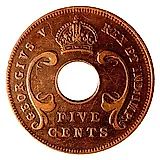 5 центов 1925 [Восточная Африка]