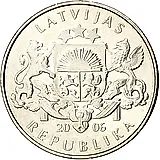 1 лат 2006, Дубовый венок [Латвия]