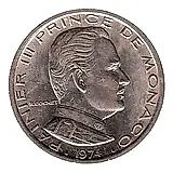 1 франк 1974 [Монако]