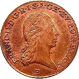 1 крейцер 1800 [Австрия]