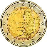 2 евро 2008, Замки Люксембурга - Замок Берг [Люксембург]