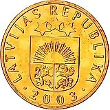 1 сантим 2003 [Латвия]