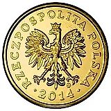 2 гроша 2014, надпись вокруг [Польша]