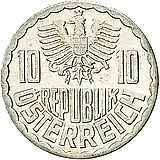 10 грошей 1994 [Австрия]