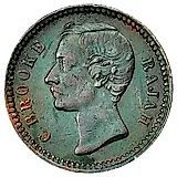 ¼ цента 1870-1896 [Малайзия / Саравак]