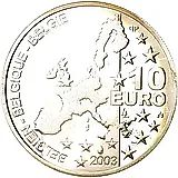 10 евро 2003, 100 лет со дня рождения Жоржа Сименона [Бельгия]