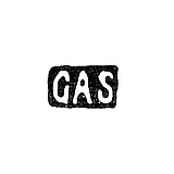 Клеймо мастера Зольман Густав Александр - Ленинград - инициалы "GAS"