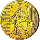 50 евроцентов 2007-2019 [Франция]