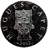 10 евро 2012, Короли Франции - Гуго Капета, 987-996 [Франция]