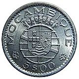 5 эскудо 1971 [Мозамбик]