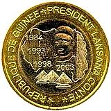 6000 франков 2003, Лансана Конте [Гвинея]