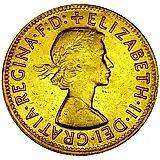 1 пенни 1959, без точки после "PENNY" - Монетный двор Мельбурна [Австралия]