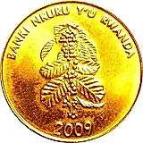 5 Francs 2009 [Rwanda]