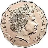 50 центов 2001, северные территории [Австралия]