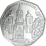 5 евро 2007, 850 лет городу Мариацелль [Австрия]