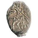 копейка Бориса Федоровича Годунова 1604, Н/РВI [Новгород]