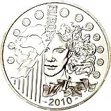 10 евро 2010, 1100 лет Аббатству Клюни [Франция]