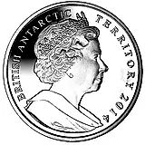 2 фунта 2014, Косатка [Британская антарктическая территория]