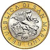 1000 лир 1997 [Сан-Марино]