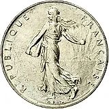 1 франк 1991 [Франция]