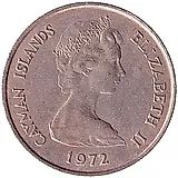 25 центов 1972 [Каймановы острова]