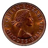 1/2 пенни 1964 [Новая Зеландия]