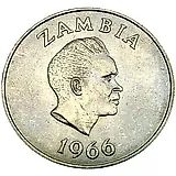 2 шиллинга 1966 [Замбия]