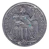 2 франка 2001 [Французская Полинезия]