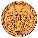 10 франков 1959 [Западная Африка (BCEAO)]