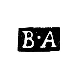 Mark of an Unknown Moscow Assay Master - Initials "V-A" - 1760-1794