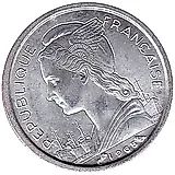 1 франк 1965 [Джибути / Французский берег Сомали]