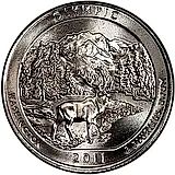 25 Cents 2011, P, Olympic Park [USA]