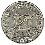 250 центов 1987 [Суринам]