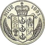 5 долларов 1991, баскетбол [Ниуэ]