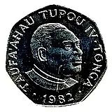 1 паанга 1982, Рождество [Тонга]