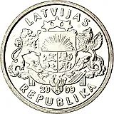 1 лат 2009, Кольцо Намейса [Латвия]