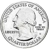 25 Cents 2016, S, Cumberland Gap National Historical Park, Kentucky [USA] Proof