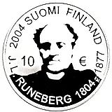 10 евро 2004, 200 лет со дня рождения Йохана Людвига Рунеберга [Финляндия]