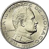 1/2 франка 1982 [Монако]