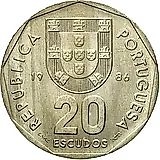 20 эскудо 1986 [Португалия]