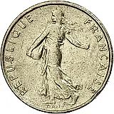 1/2 франка 1967 [Франция]