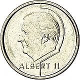 1 франк 1997, надпись на французском - "BELGIQUE" [Бельгия]