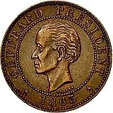 10 сантимов 1863 [Гаити]