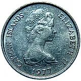 25 центов 1977 [Каймановы острова]