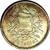 4 реала 1892 [Гватемала]