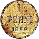 1 пенни 1899