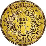 2 франка 1941 [Тунис]