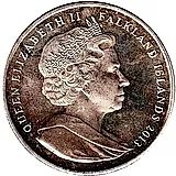 1 крона 2013, 60 лет коронации Королевы Елизаветы II [Фолклендские острова]