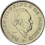 2 франка 1981 [Монако]