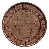 1/2 пенни 1880 [Ямайка]